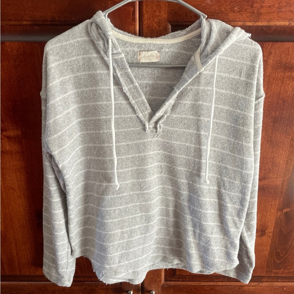 Gray Striped Altar’d State women’s Sweater XS